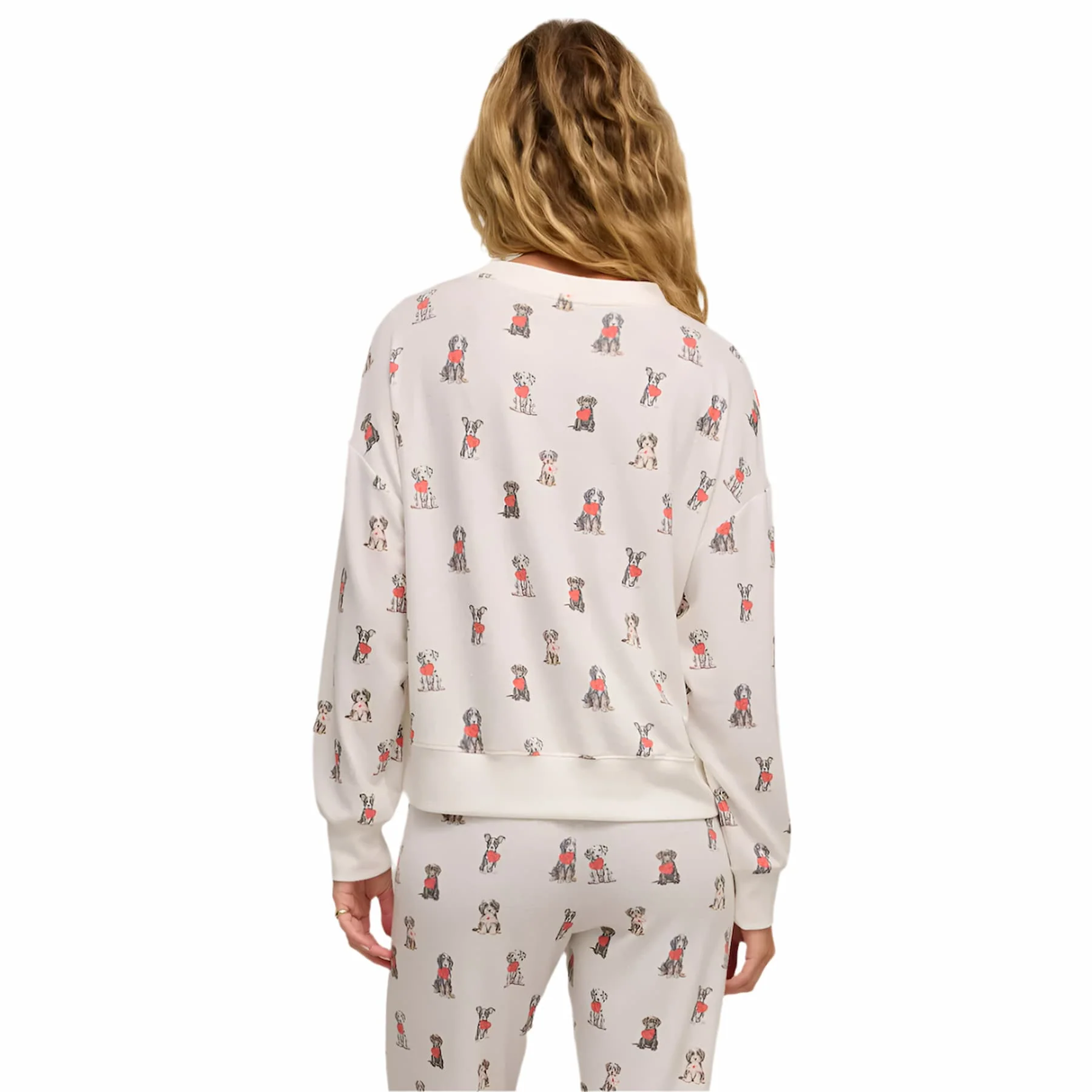 Z Supply Women's Elle Puppy Love Long Sleeve Top - Image 2