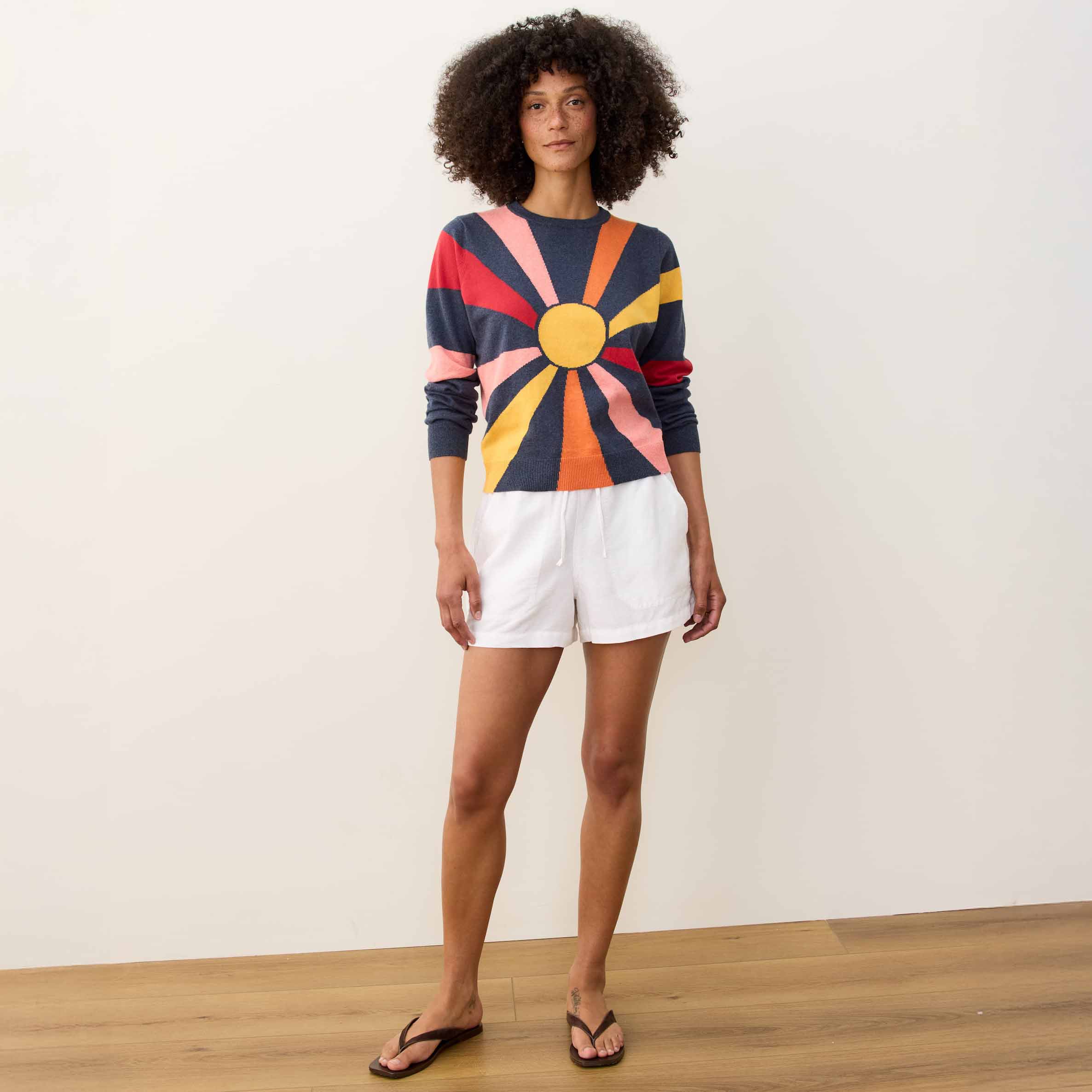 Marine Layer Women's Exploded Sun Sweater - Image 4