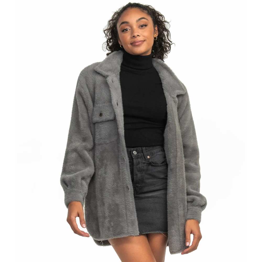 Southern Shirt Women's Feather Knit Shacket - Image 3