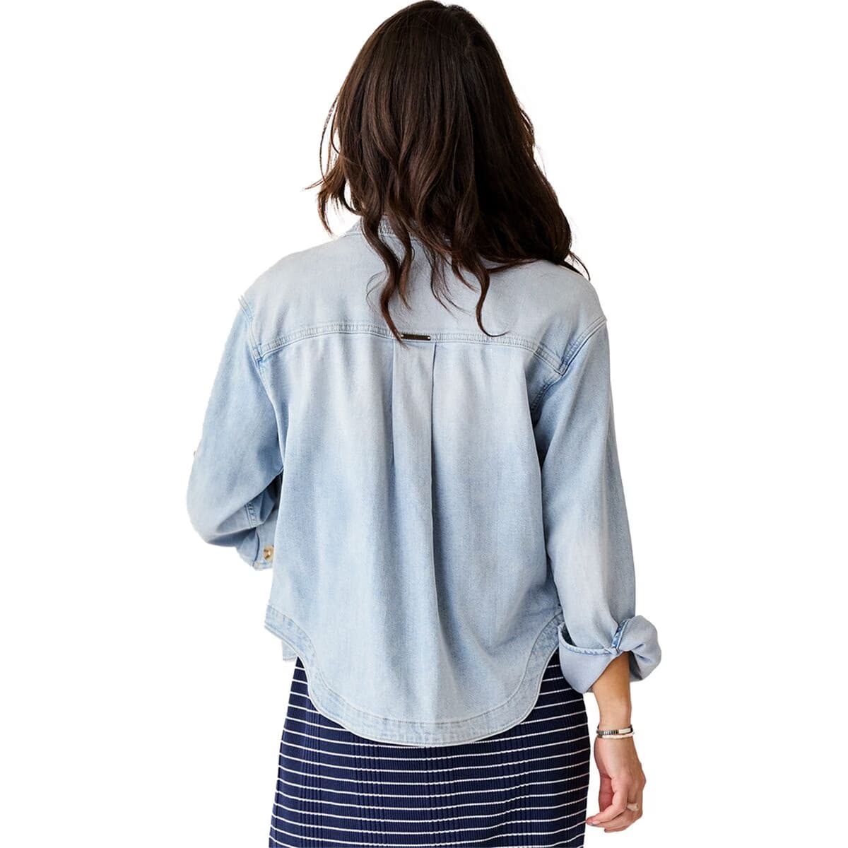 Carve Designs Women's Flora Denim Shacket - Image 3