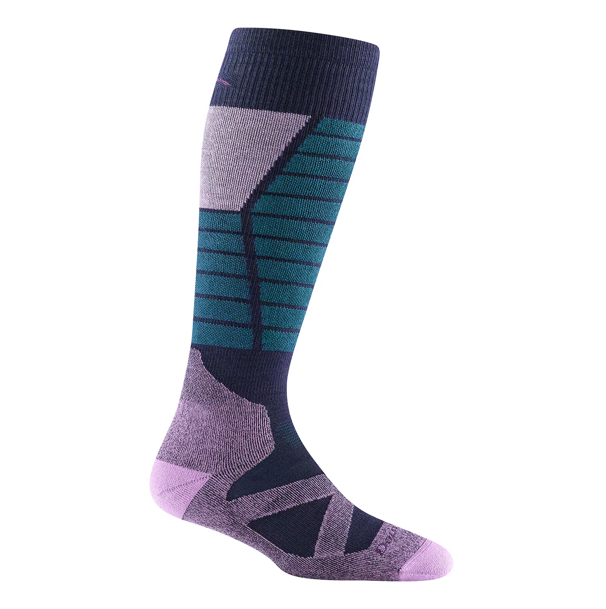 Darn Tough Socks Women's Function X Over The Calf Mid-Weight Ski and Snowboard Socks