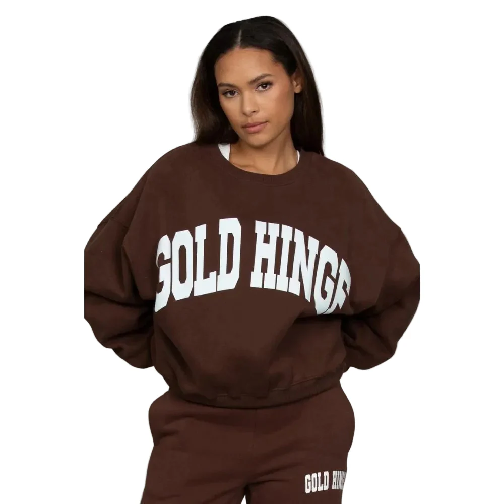 Gold Hinge Women's GH Wide Arm Sweatshirt - Image 2