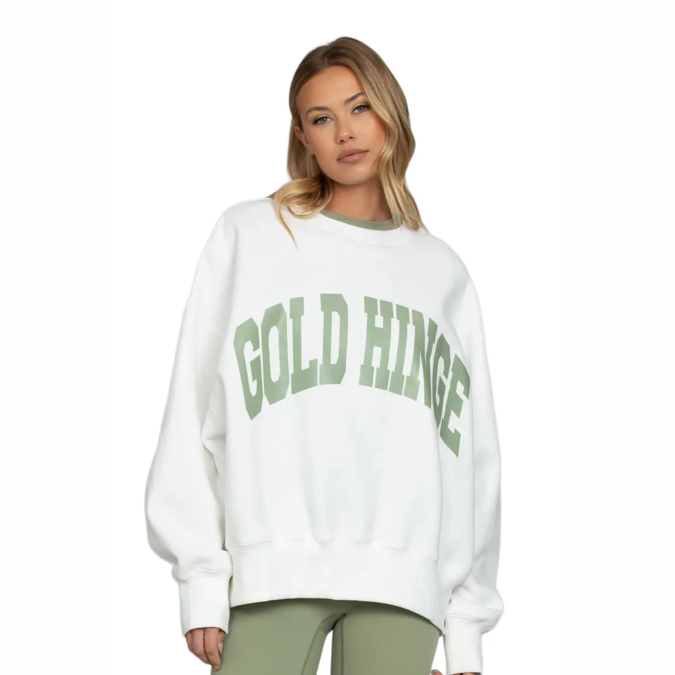 Gold Hinge Women's GH Wide Arm Sweatshirt - Image 24