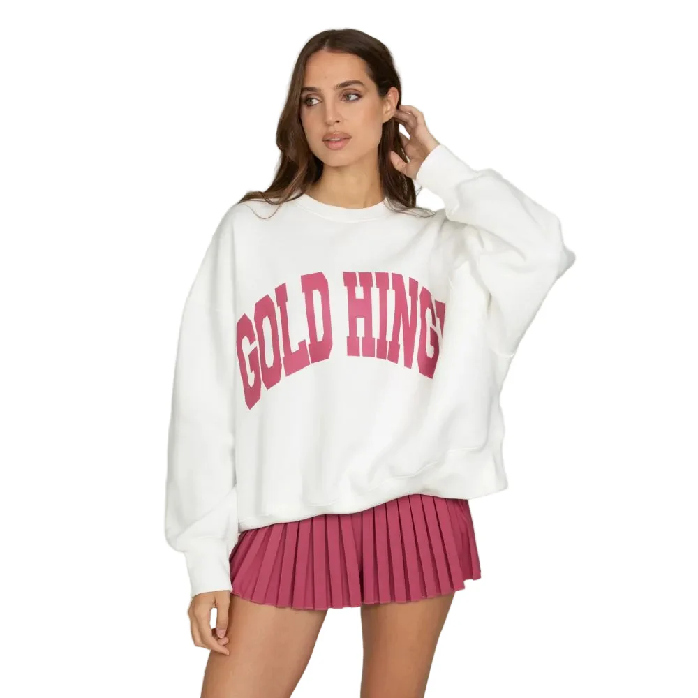Gold Hinge Women's GH Wide Arm Sweatshirt - Image 36