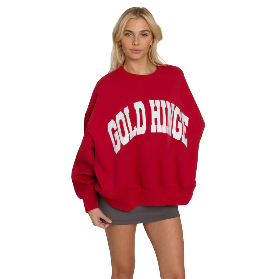 Gold Hinge Women's GH Wide Arm Sweatshirt - Image 41