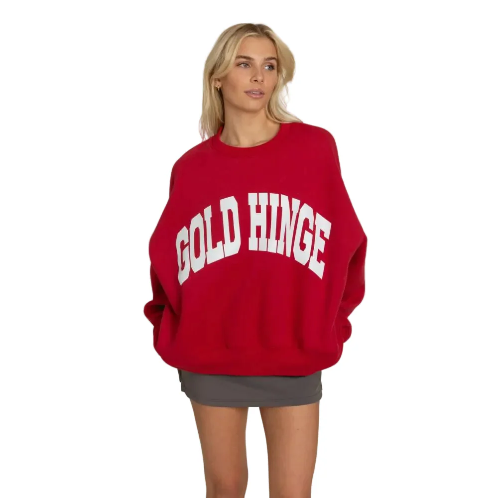 Gold Hinge Women's GH Wide Arm Sweatshirt - Image 44