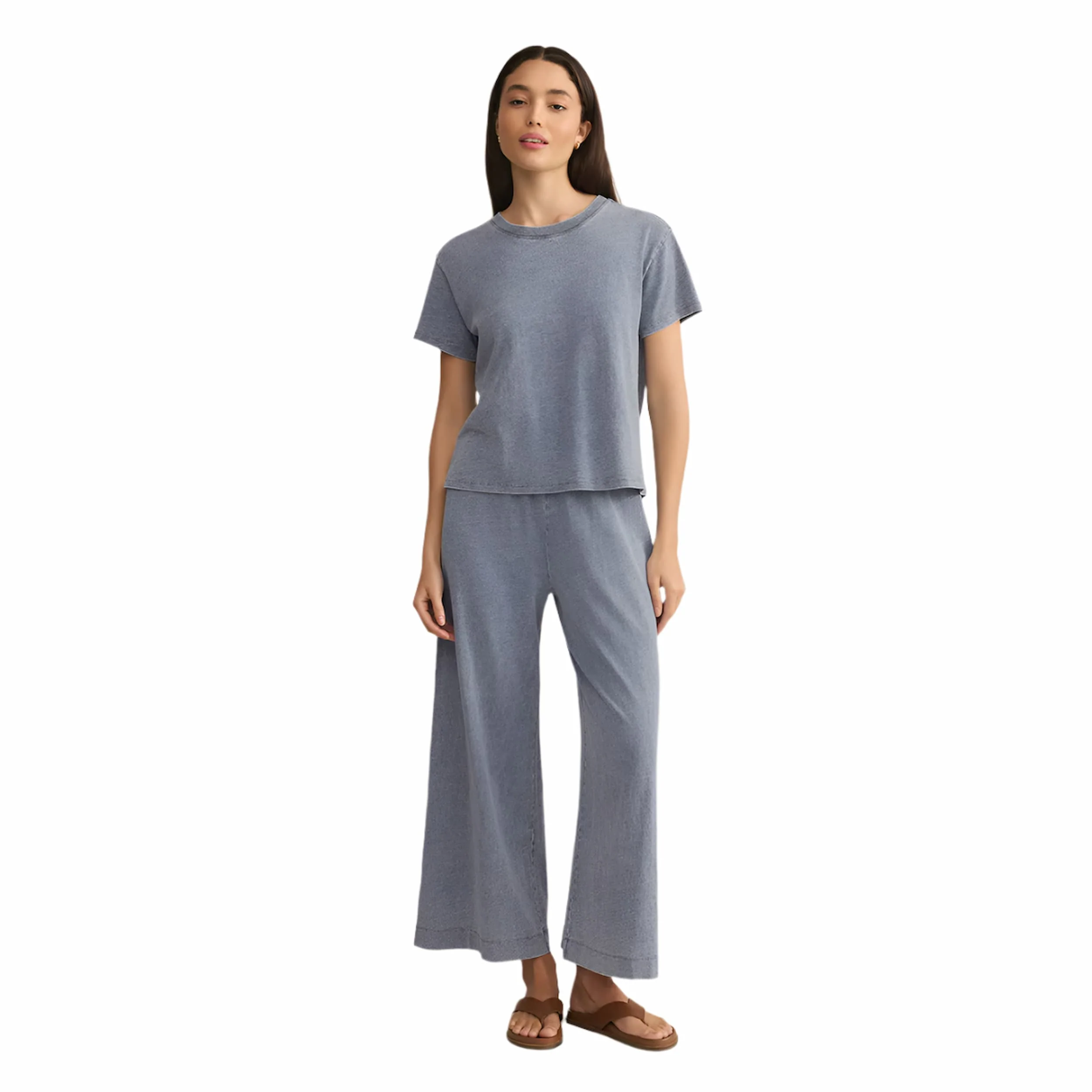 Z Supply Women's Go To Denim Tee - Image 3