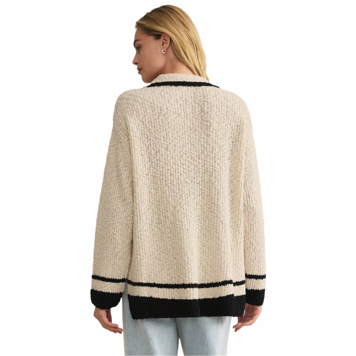 Z Supply Women's Hammond Polo Sweater - Image 2