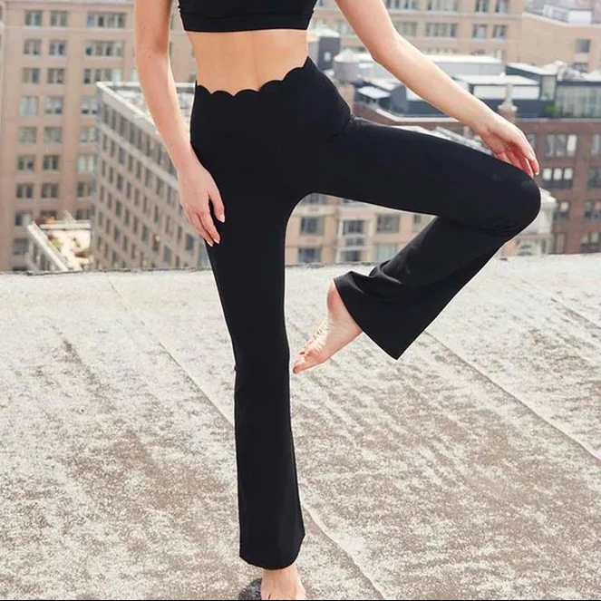 Wiskii Women's High Waisted Flare Legging - Image 2