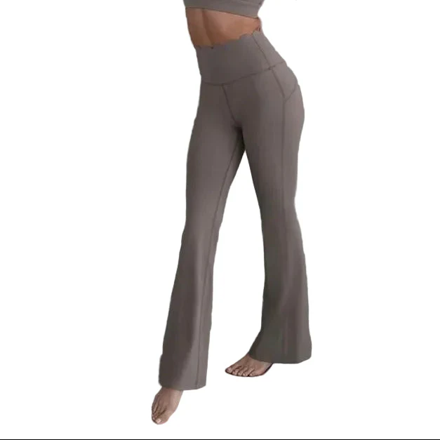 Wiskii Women's High Waisted Flare Legging - Image 9