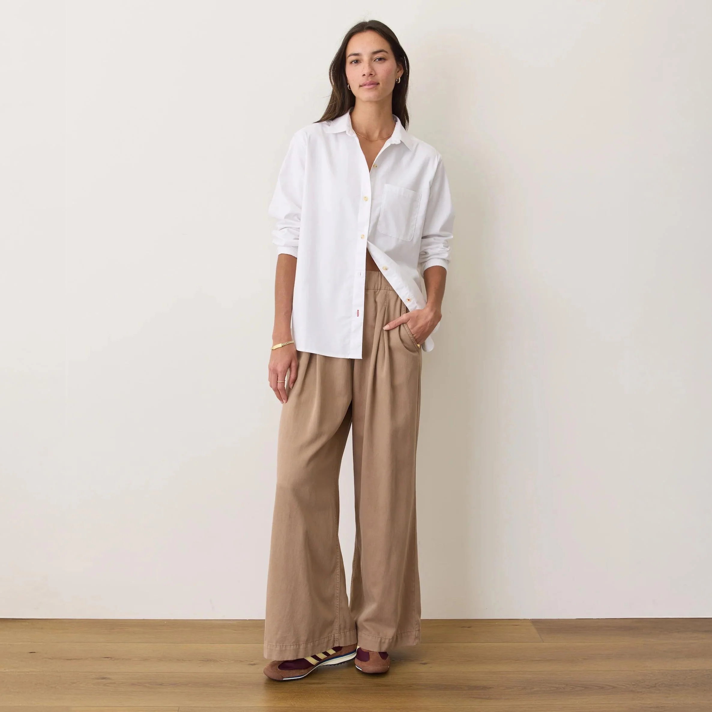 Marine Layer Women's Jane Relaxed Long Sleeve Shirt - Image 10