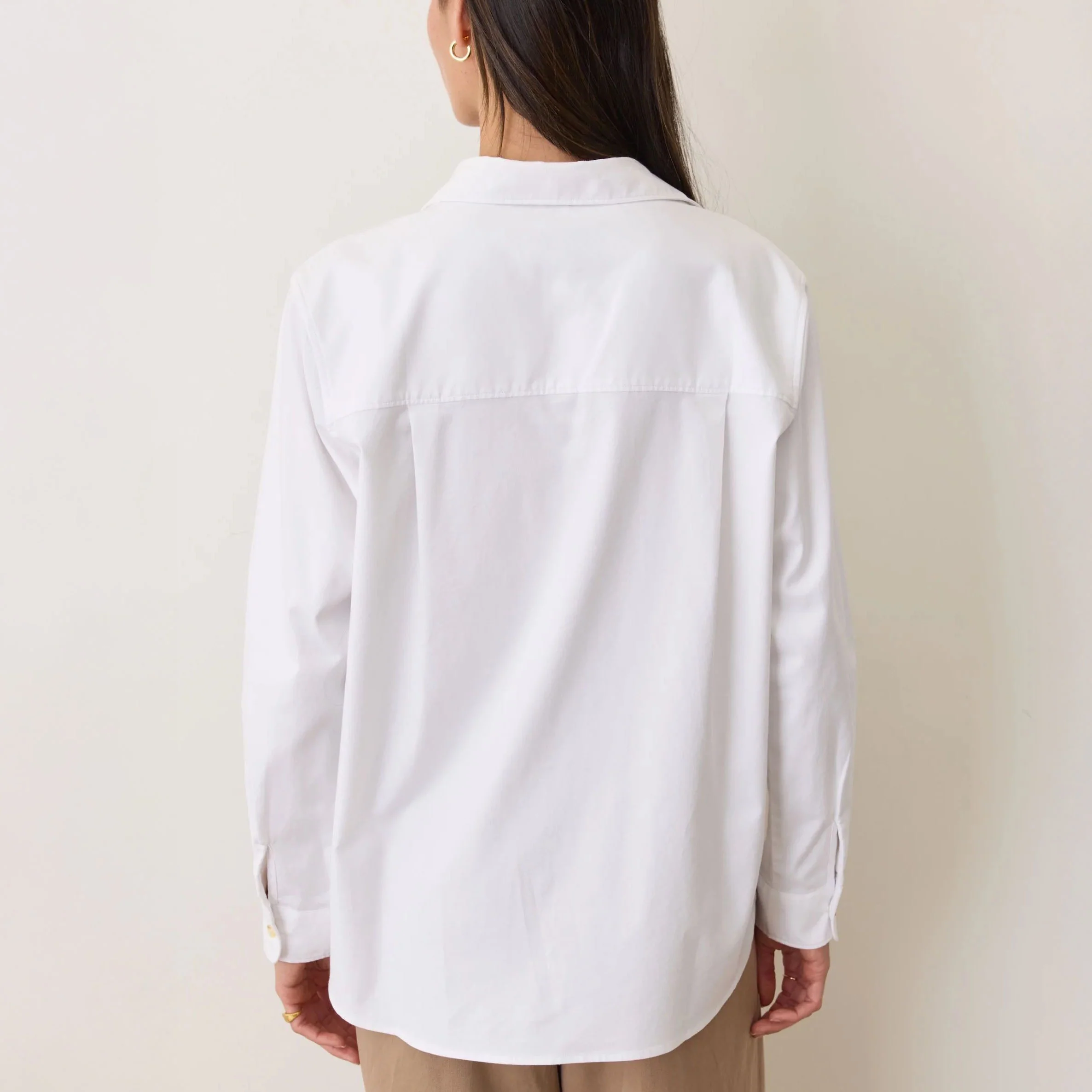 Marine Layer Women's Jane Relaxed Long Sleeve Shirt - Image 7