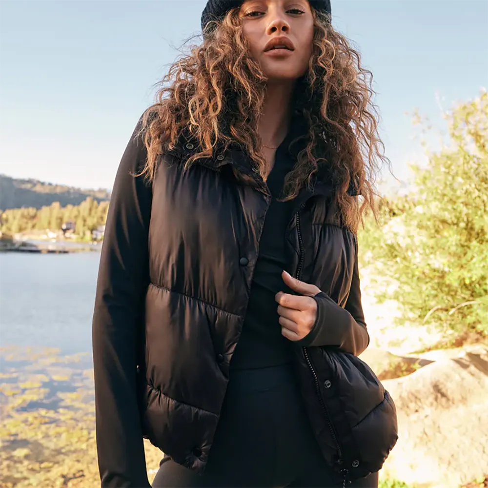 Z  Supply Women's Just Right Puffer Vest - Image 2