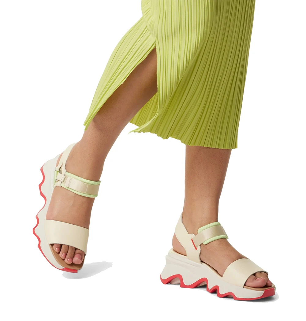 SOREL Women's Kinetic Impact Y-Strap Wedge - Image 2