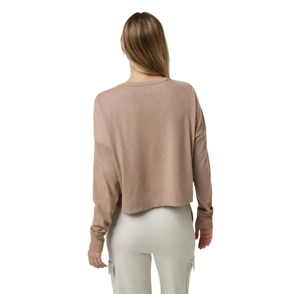 Vuori Women's Long Sleeve Sunrise Oversize Henley - Image 3