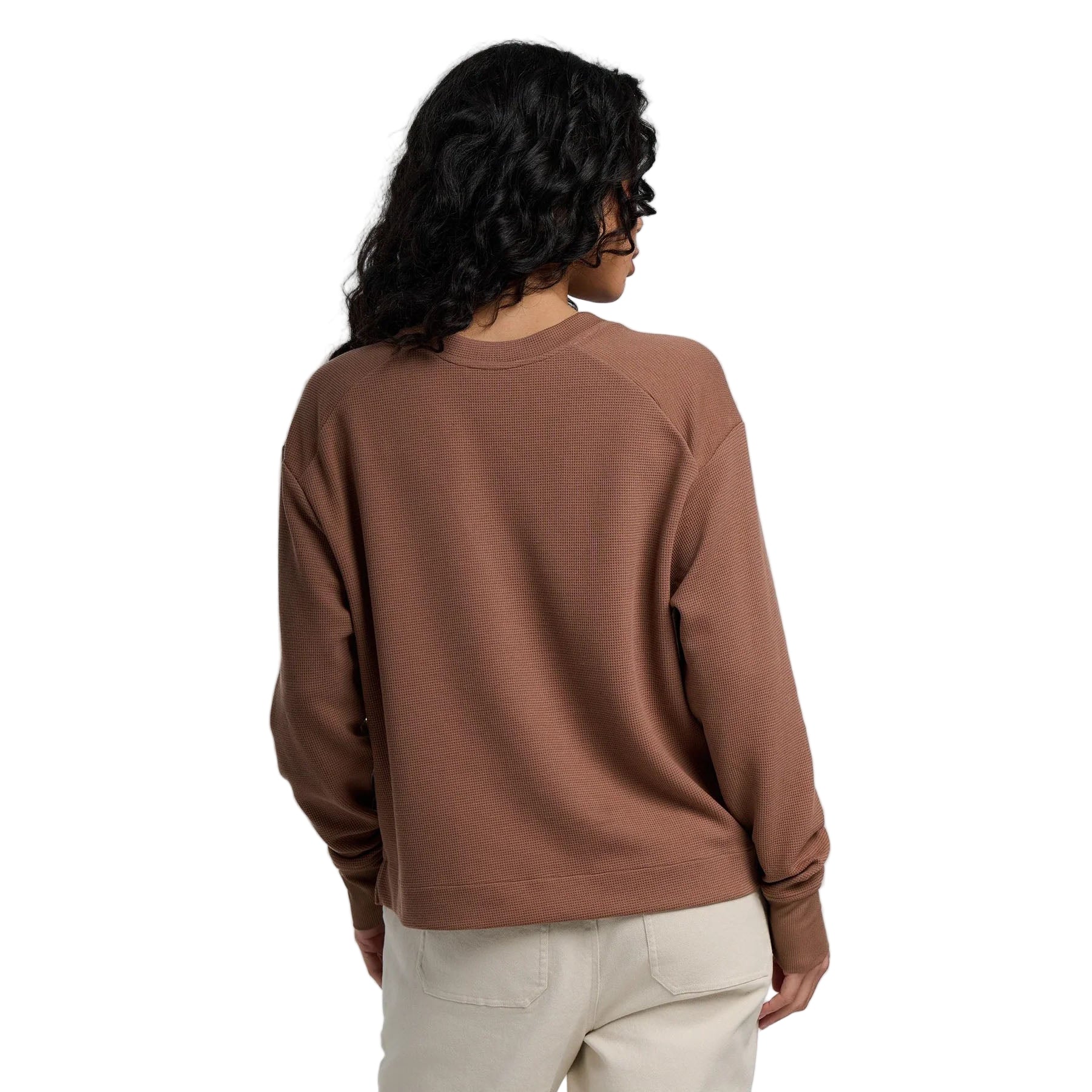 Free Fly Women's Long Sleeve Waffle Henley - Image 8