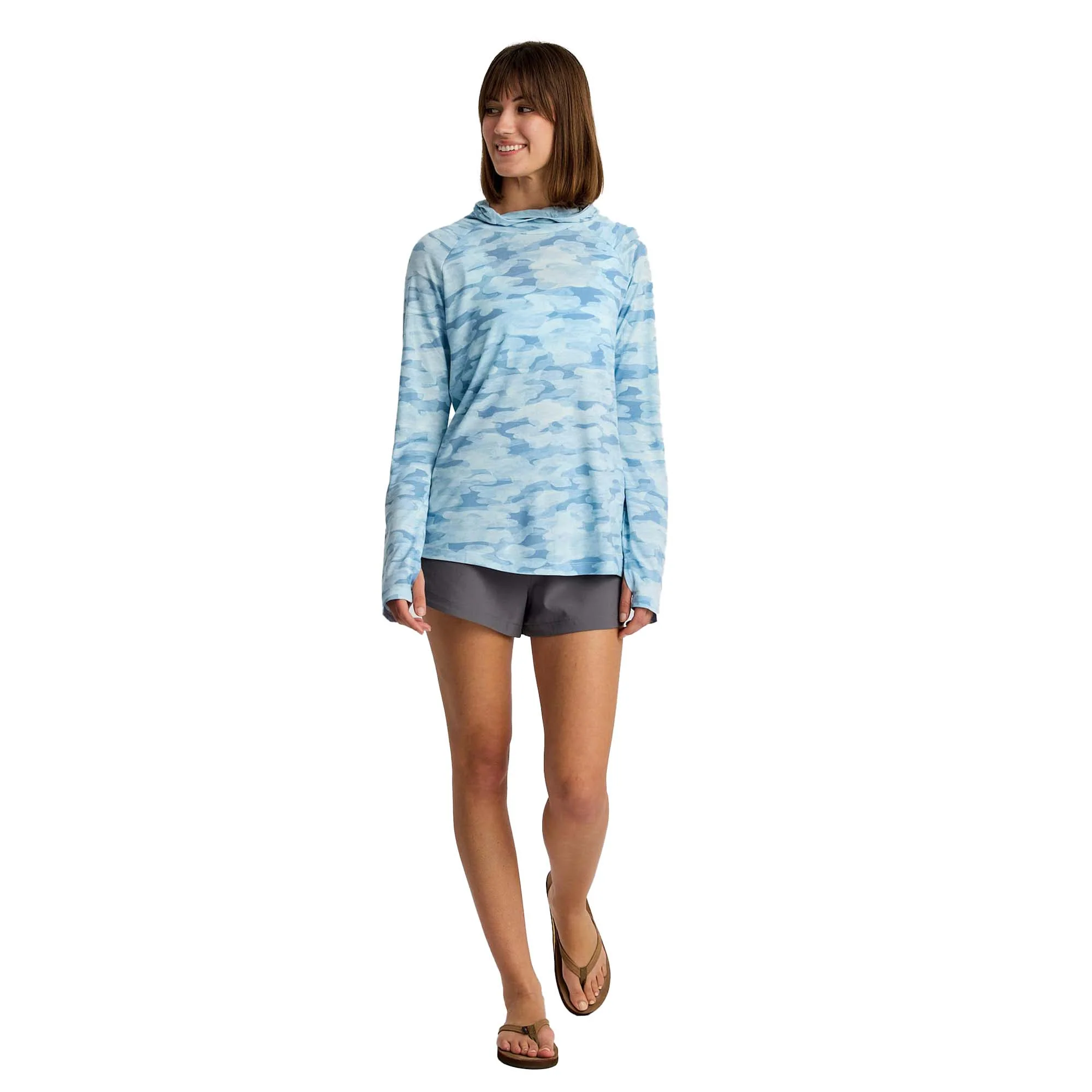 Free Fly Women's Lightweight Hoodie II - Image 4
