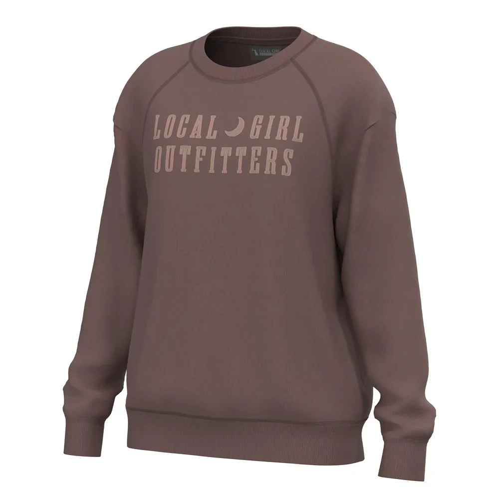 Local Girl Women's LG Moon Crewneck - Image 4