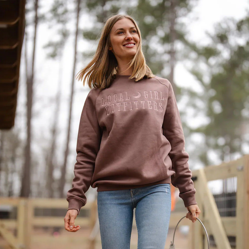 Local Girl Women's LG Moon Crewneck - Image 5