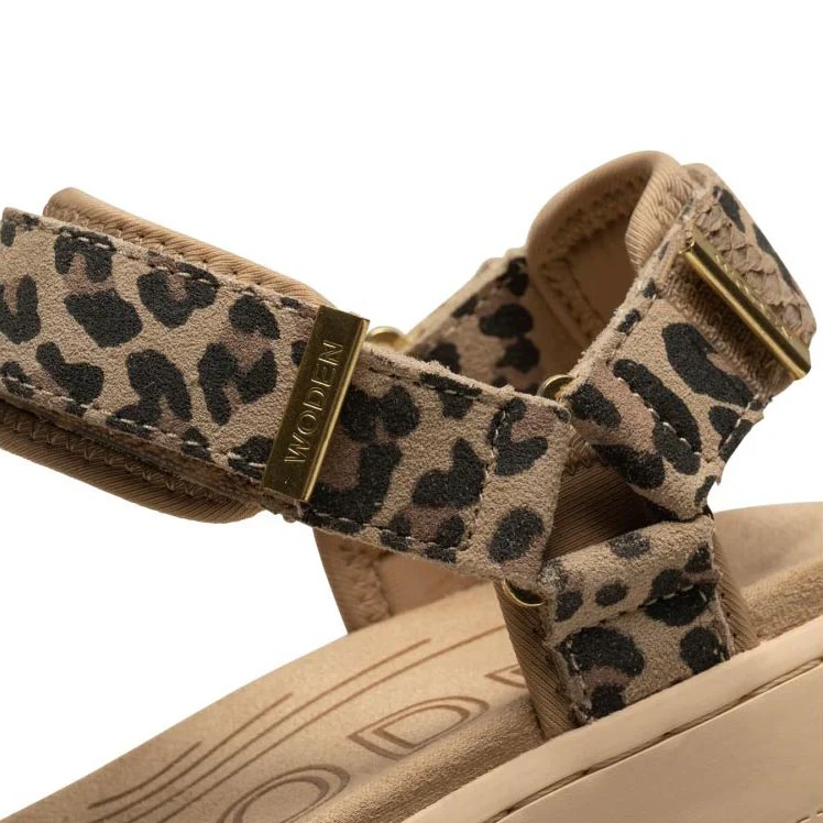 Woden Women's Line Suede Sandals - Image 8