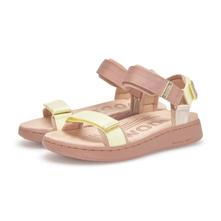 Woden Women's Line Tricolor Sandals - Image 2