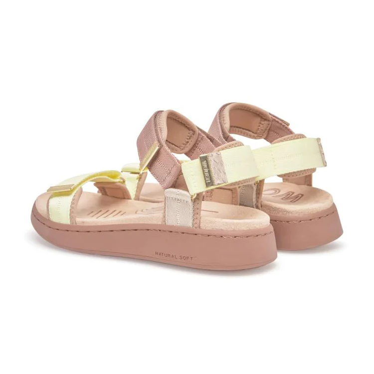 Woden Women's Line Tricolor Sandals - Image 3