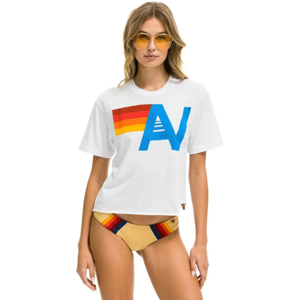 Aviator Nation Women's Logo Boyfriend T-Shirt - Image 4