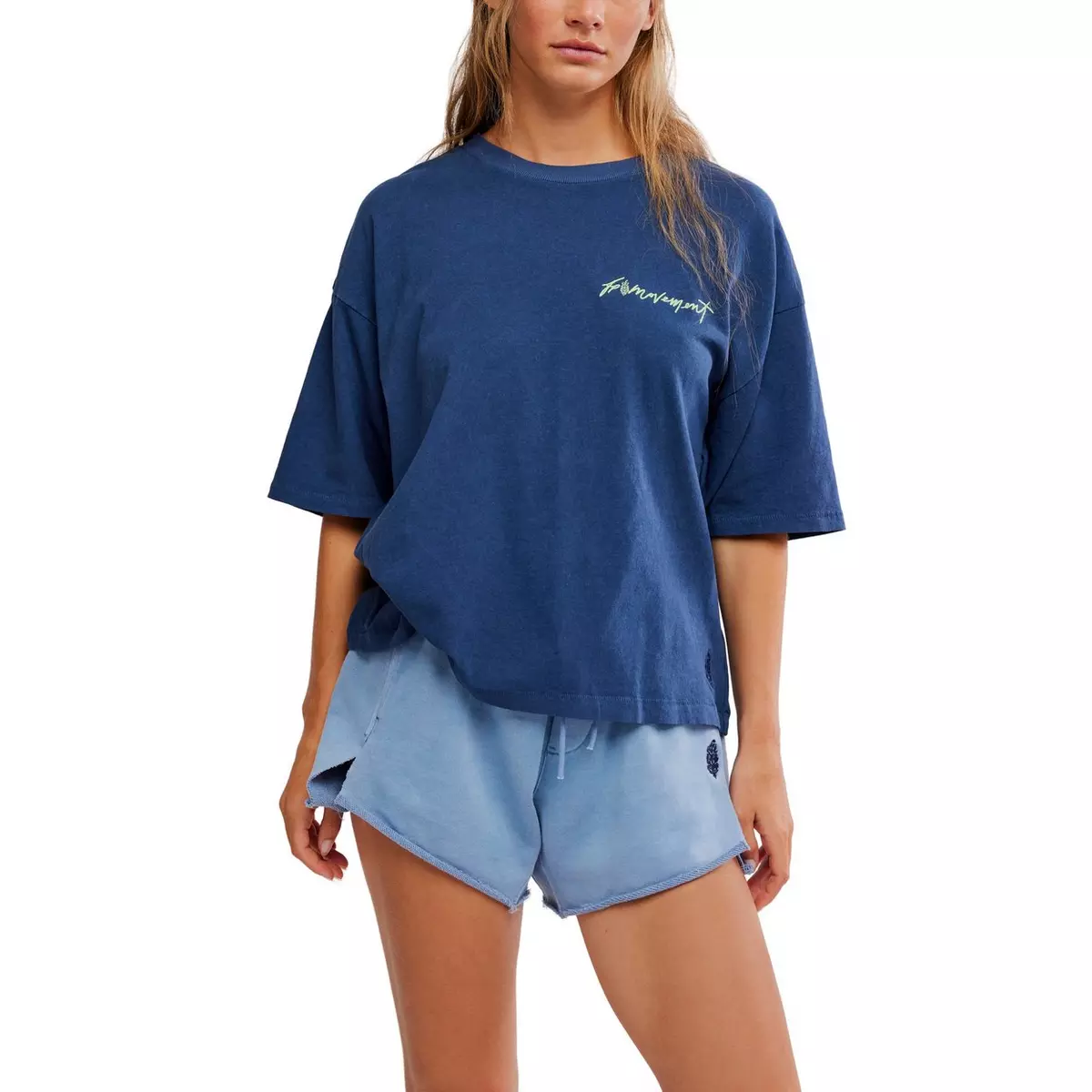 Free People Movement Logo Tackle Tee - Image 2