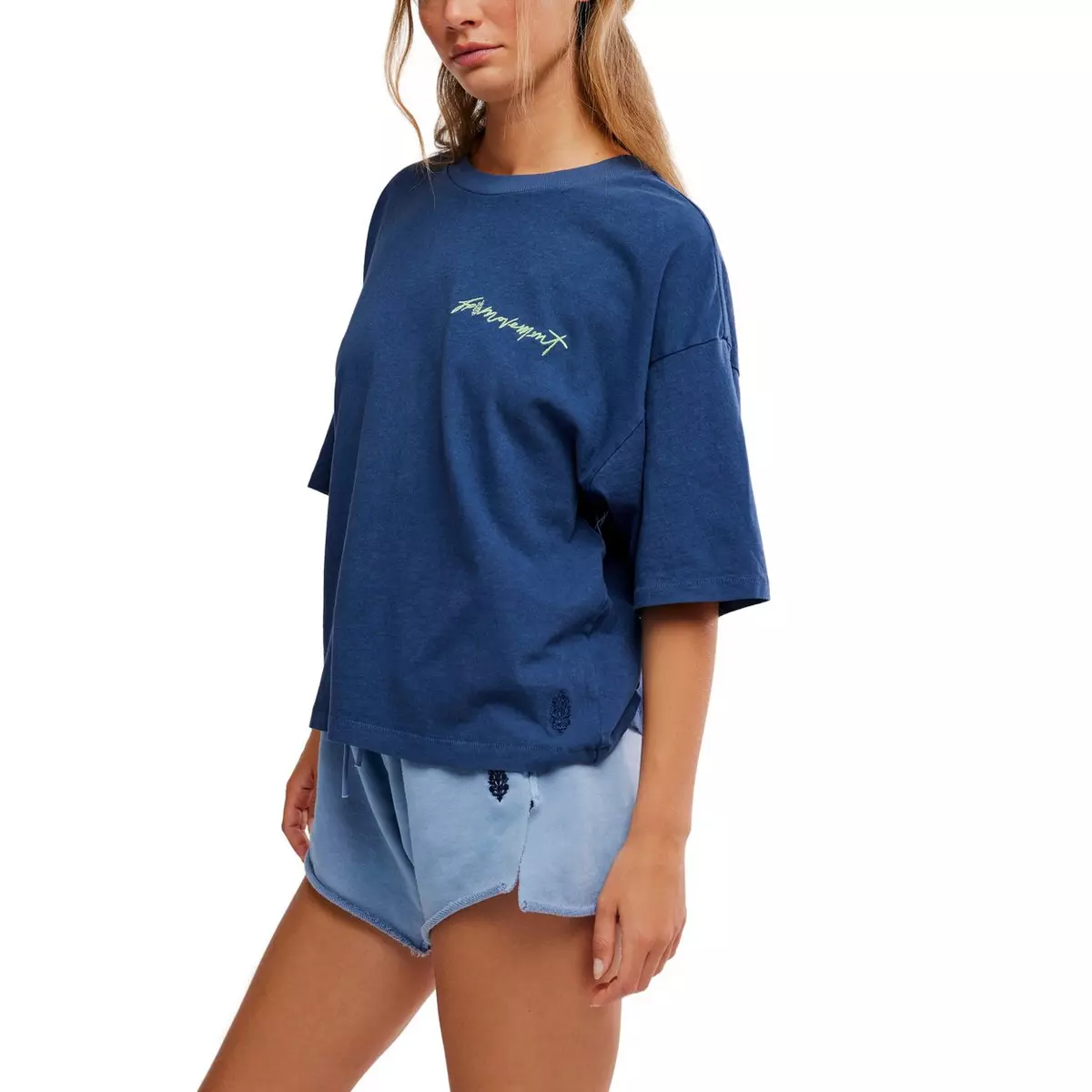 Free People Movement Logo Tackle Tee - Image 3
