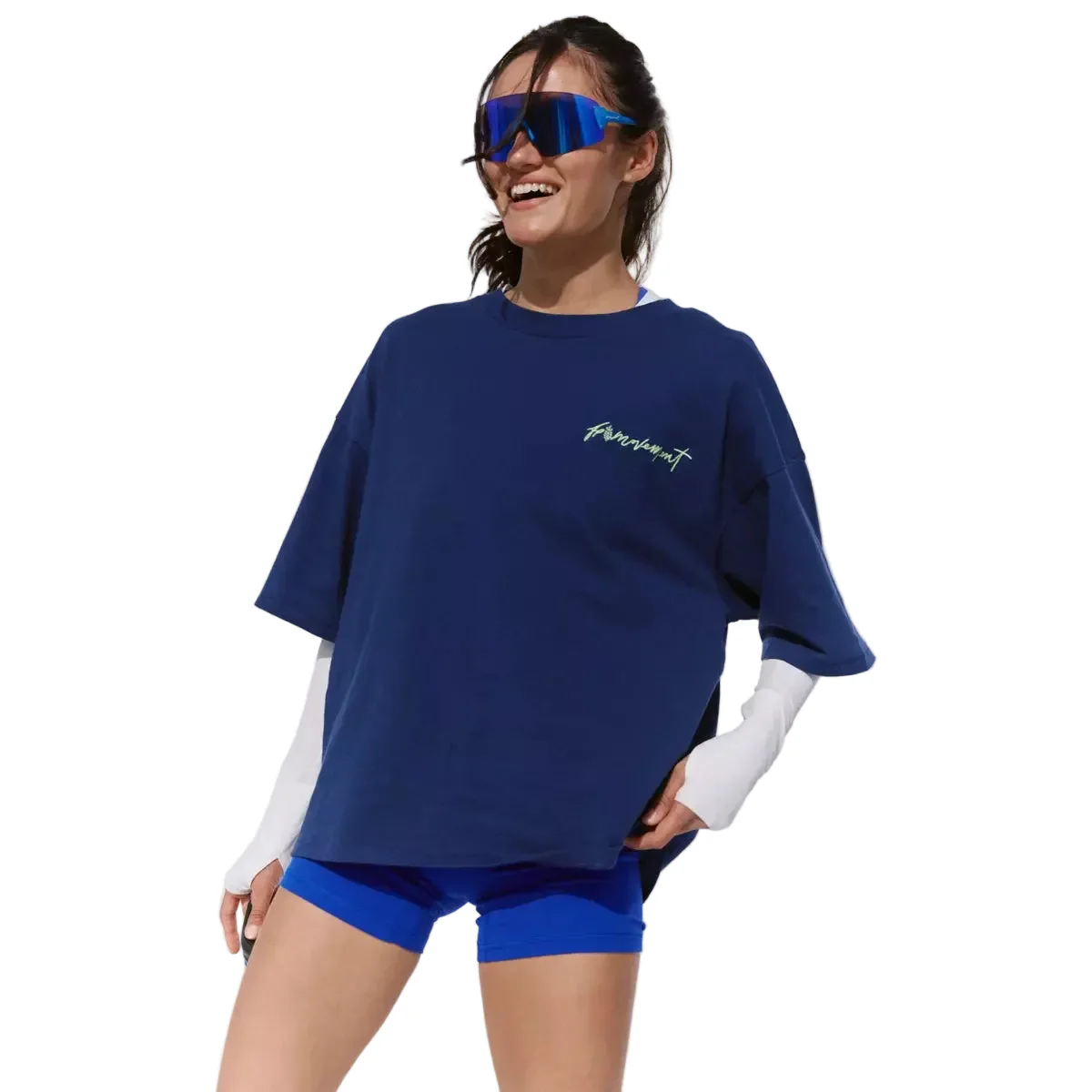 Free People Movement Logo Tackle Tee - Image 7