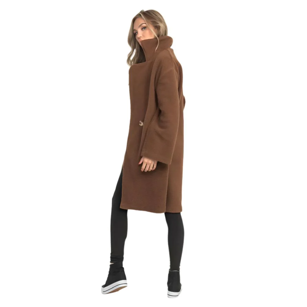 Southern Shirt Women's Long Line Teddy Jacket - Image 2