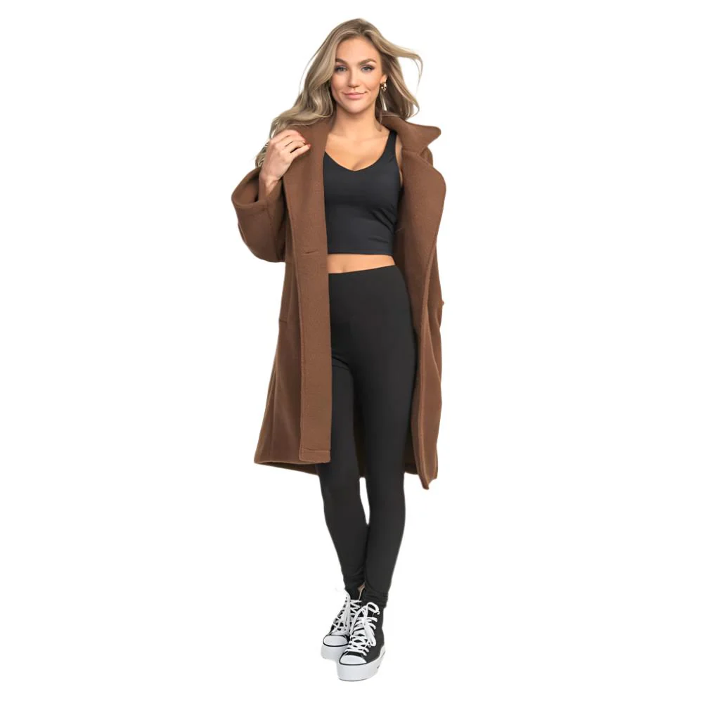 Southern Shirt Women's Long Line Teddy Jacket - Image 4