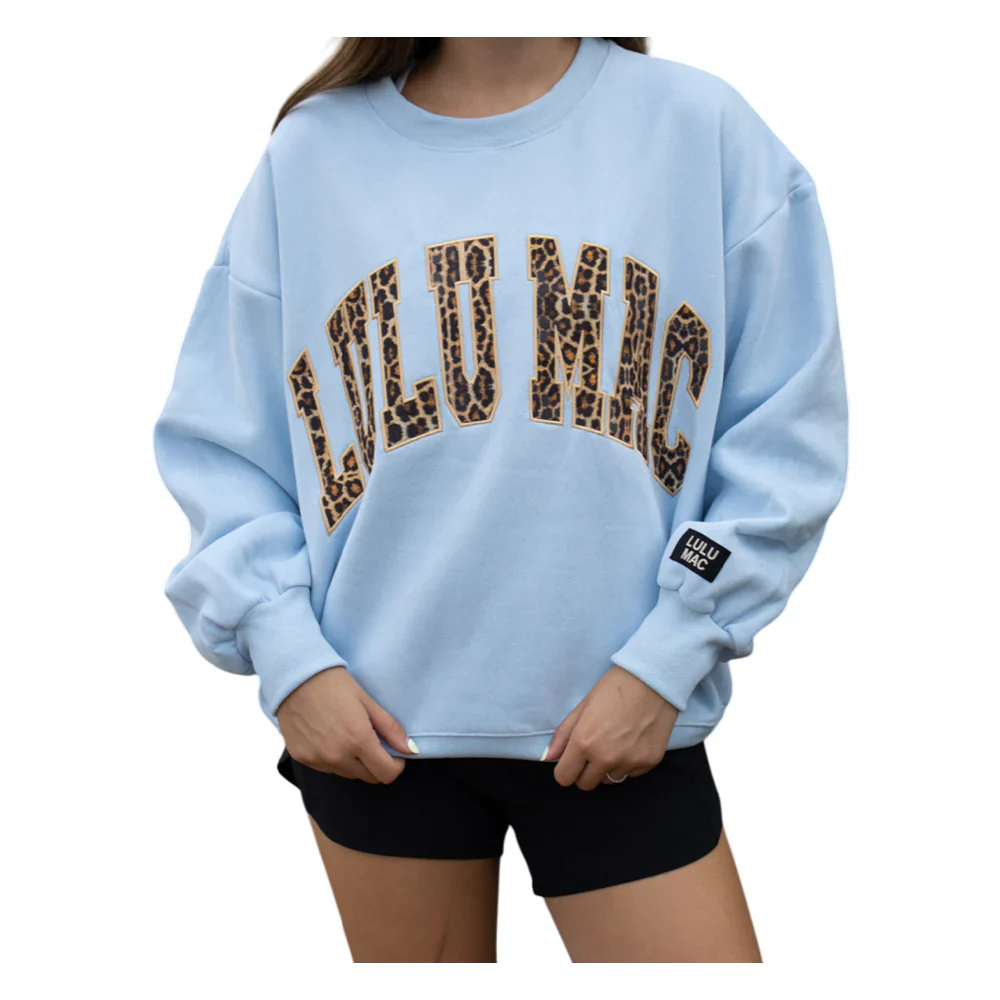 Women's Lulu Mac Leopard Sweatshirt - Image 2