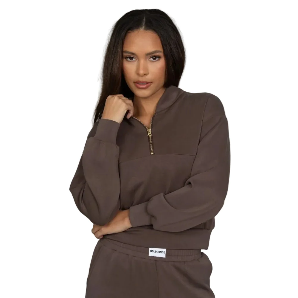Gold Hinge Women's Luxesoft Lounge 1/4 Zip - Image 4