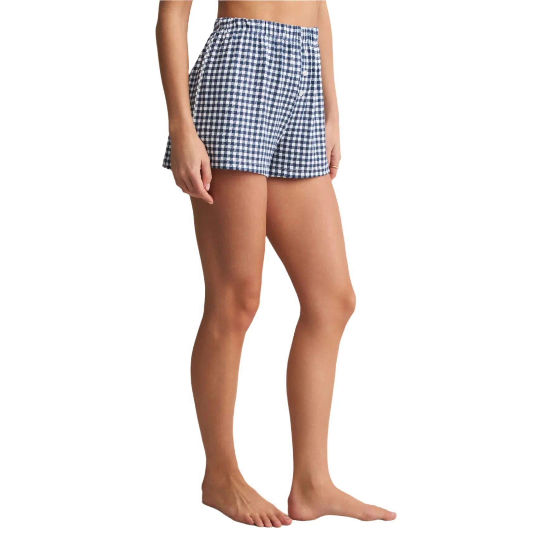 Z Supply Women's Maddie Gingham Shorts - Image 3