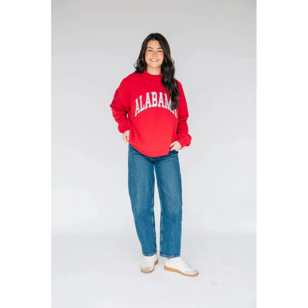 Scarlet & Gold Women's Madi Sweatshirt - Alabama - Image 4