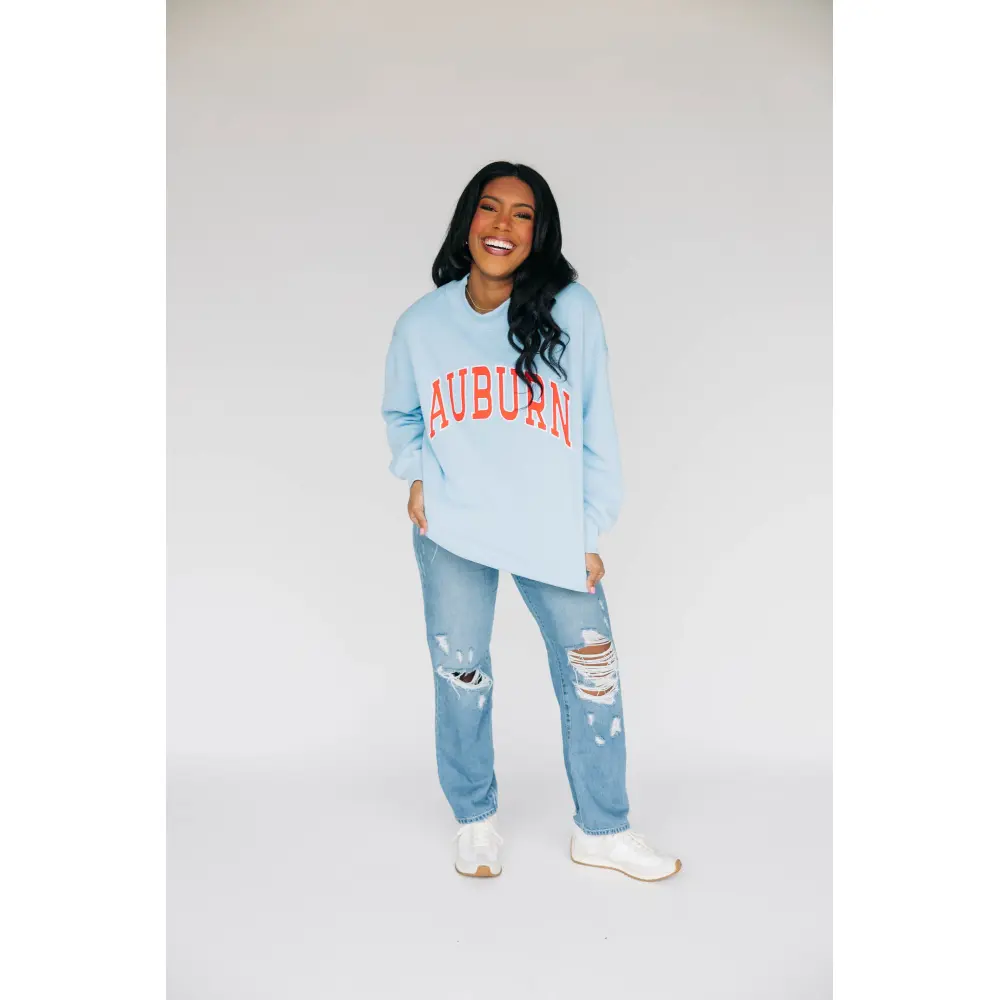 Scarlet & Gold Women's Madi Sweatshirt - Auburn - Image 4