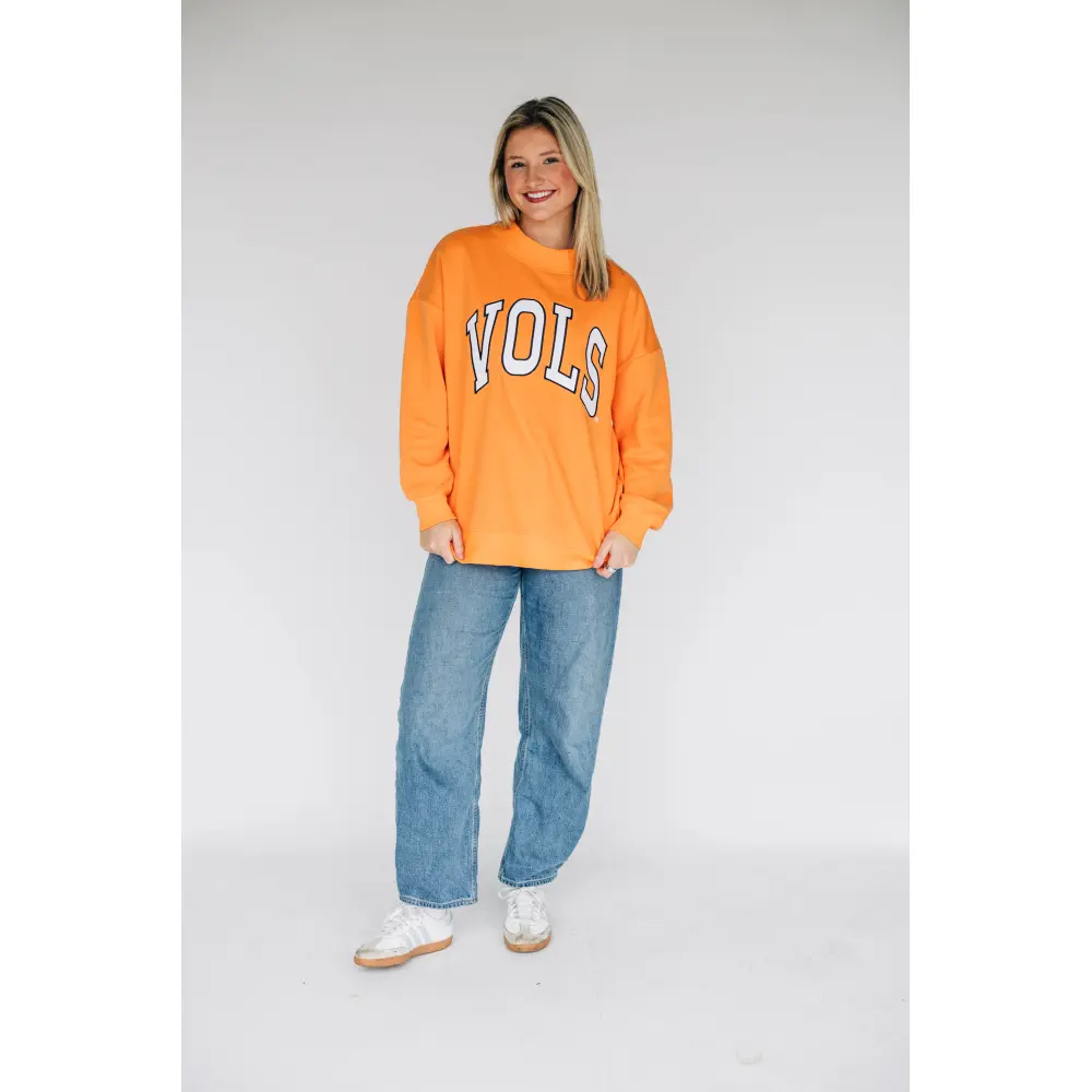Scarlet & Gold Women's Madi Sweatshirt - Tennessee - Image 4
