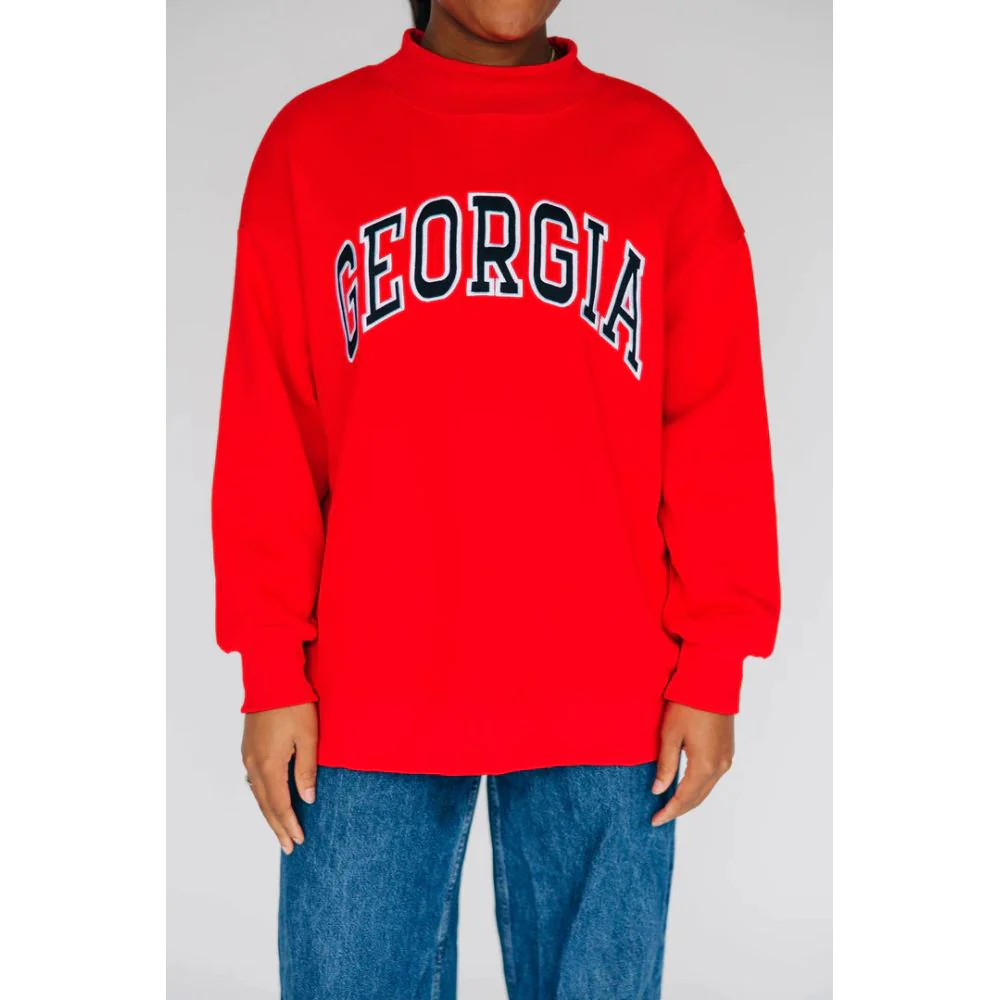 Scarlet & Gold Women's Madi Sweatshirt - Georgia - Image 2