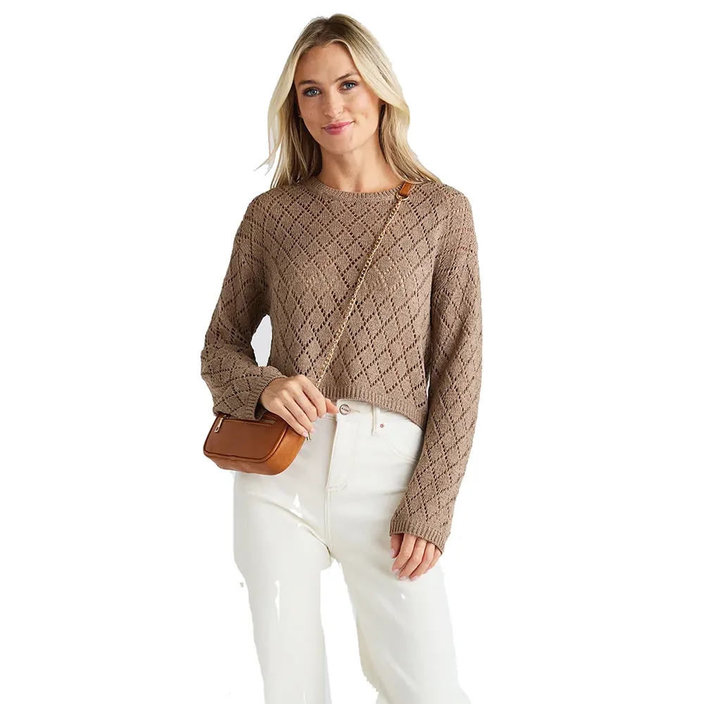 Z Supply Women's Makenna Cropped Sweater - Image 3
