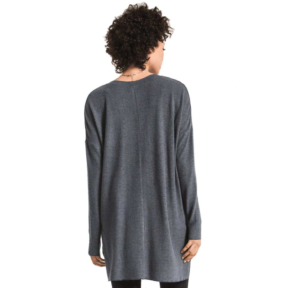 W Marled Knit VNK Tunic Swtr - Image 3