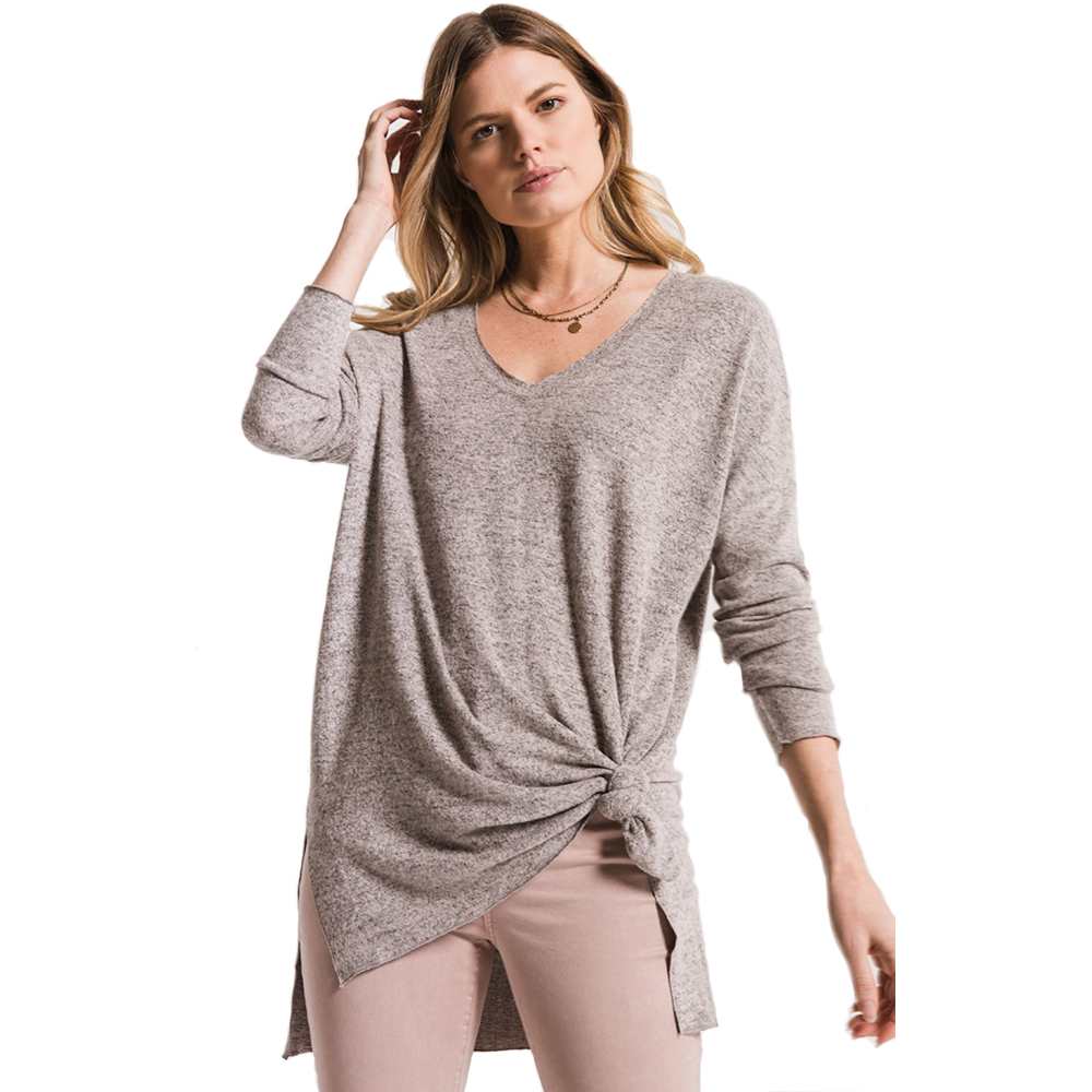W Marled Knit VNK Tunic Swtr - Image 4
