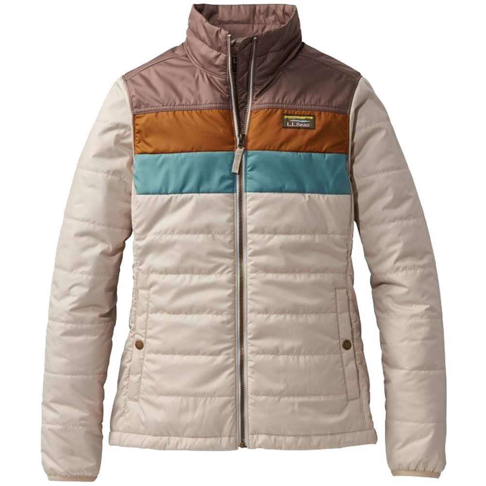 L.L.Bean Women's Mountain Classic Puffer Colorblock Jacket - Image 4