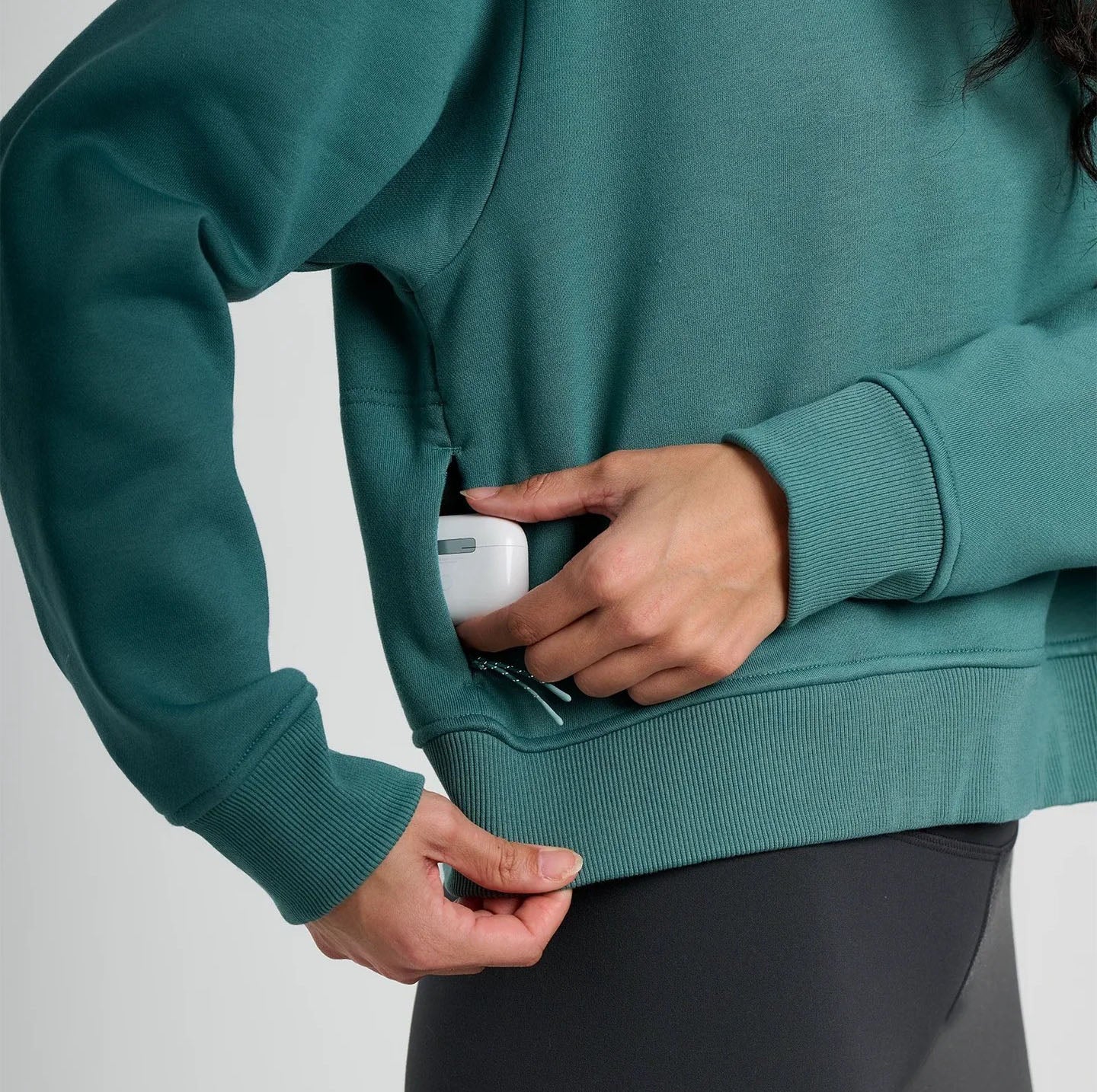 Free Fly Women's Northcoast Fleece Crew - Image 9