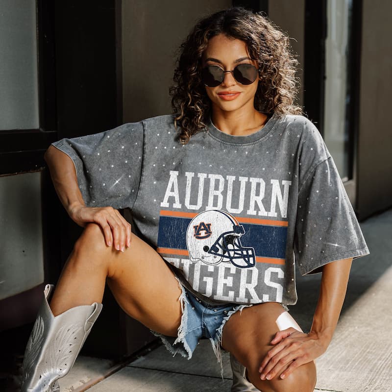 Gameday Couture Women's On The Ball Short Sleeve Tee - Auburn - Image 3