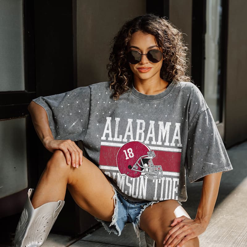 Gameday Couture Women's On The Ball Short Sleeve Tee - Alabama - Image 5