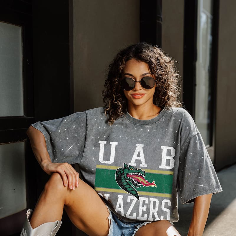 Gameday Couture Women's On The Ball Short Sleeve Tee - UAB - Image 6