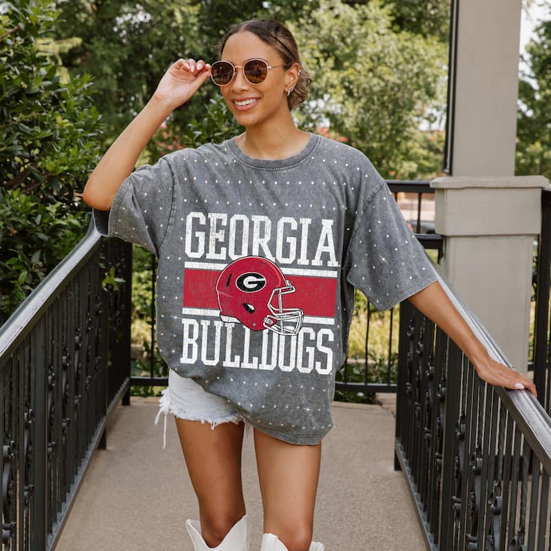 Game Couture Women's On The Ball Short Sleeve Tee - UGA - Image 2