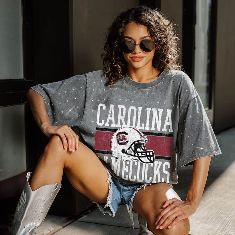 Gameday Couture Women's On The Ball Short Sleeve Tee - South Carolina - Image 4