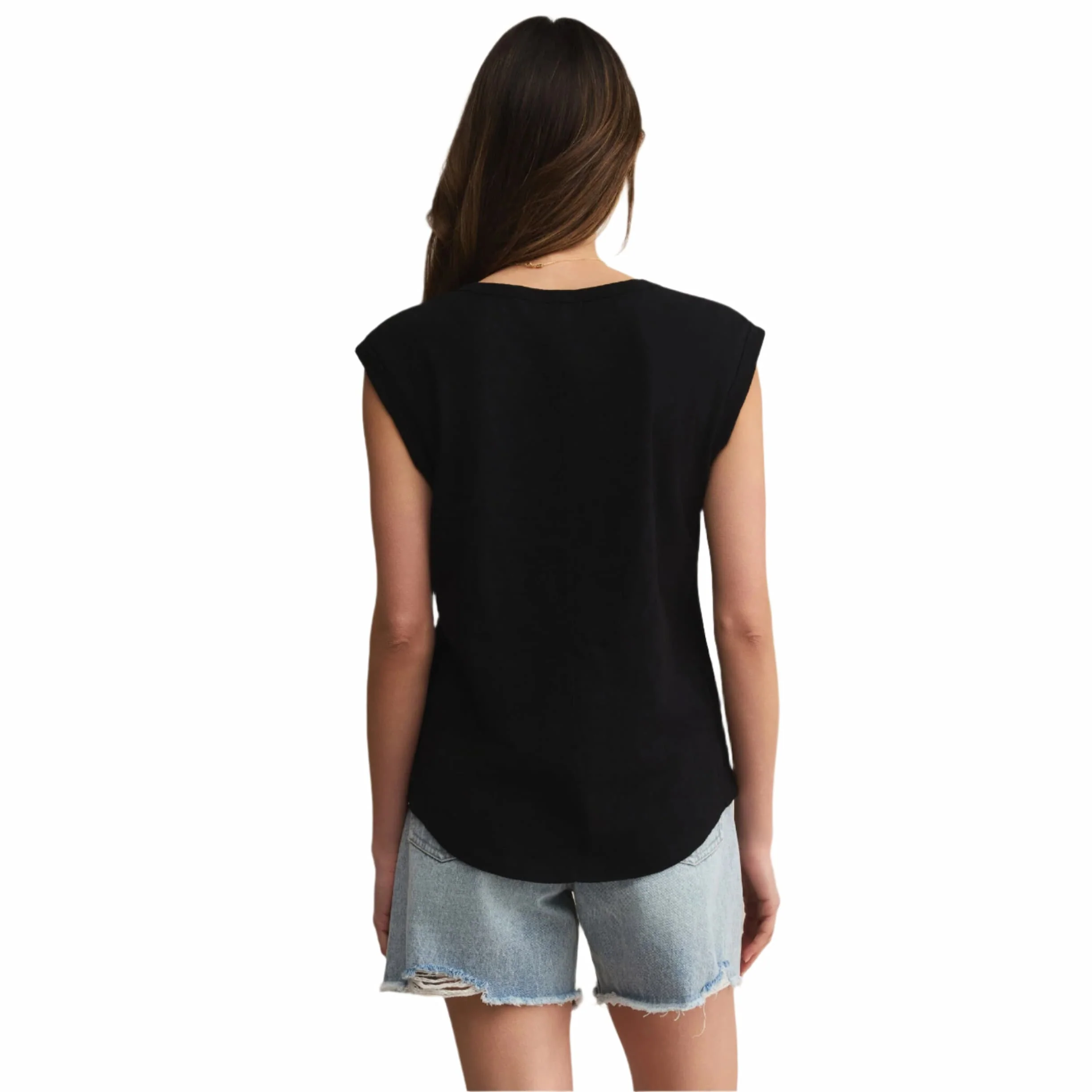 Z Supply Women's Per Diem Short Sleeve Tee - Image 2